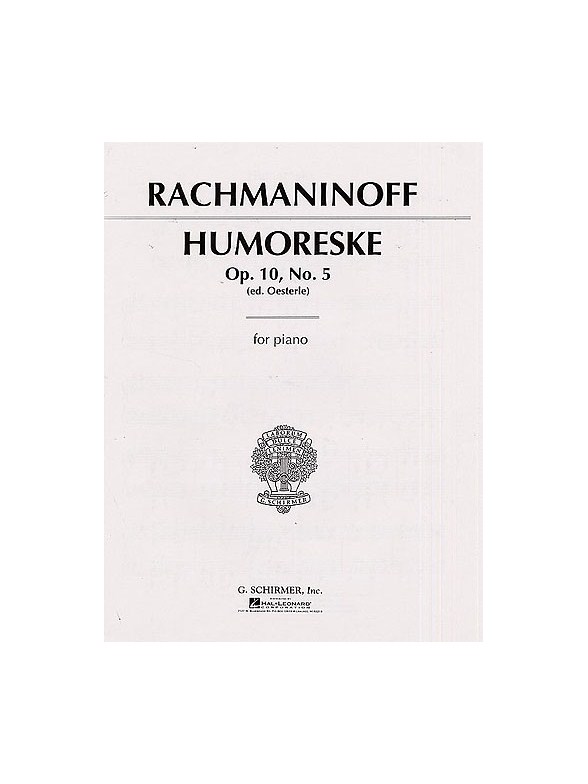 Sergei Rachmaninov: Humoreske Op.10 No.5