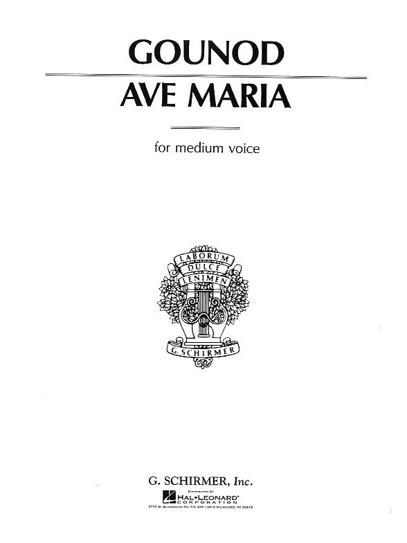 Charles Gounod: Ave Maria (Medium Voice)
