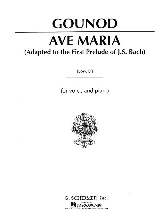 Charles Gounod: Ave Maria (Low Voice)
