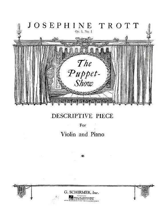 Josephine Trott: Puppet Show Op.5 No.1