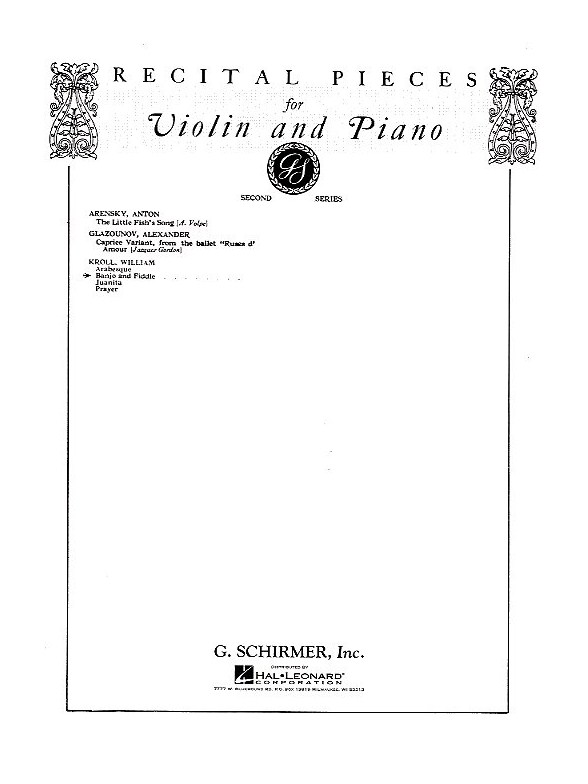 William Kroll: Banjo And Fiddle