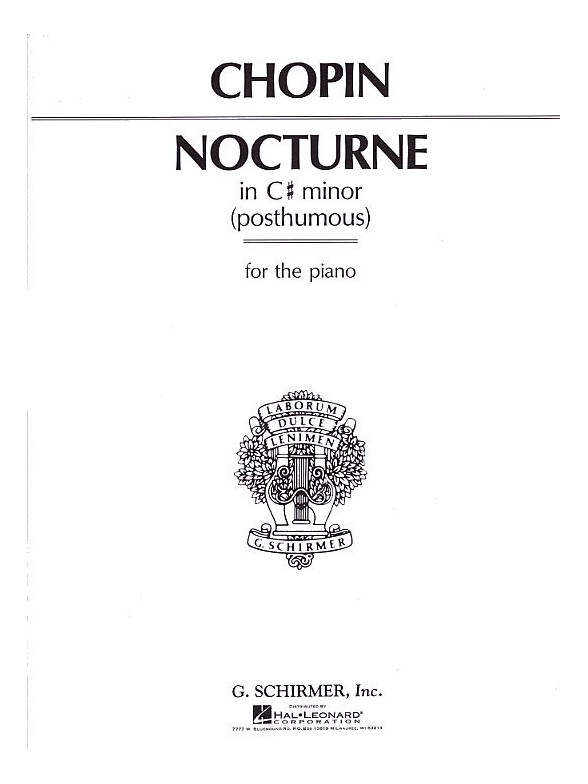 Frederic Chopin: Nocturne In C Sharp Minor (Posthumous)