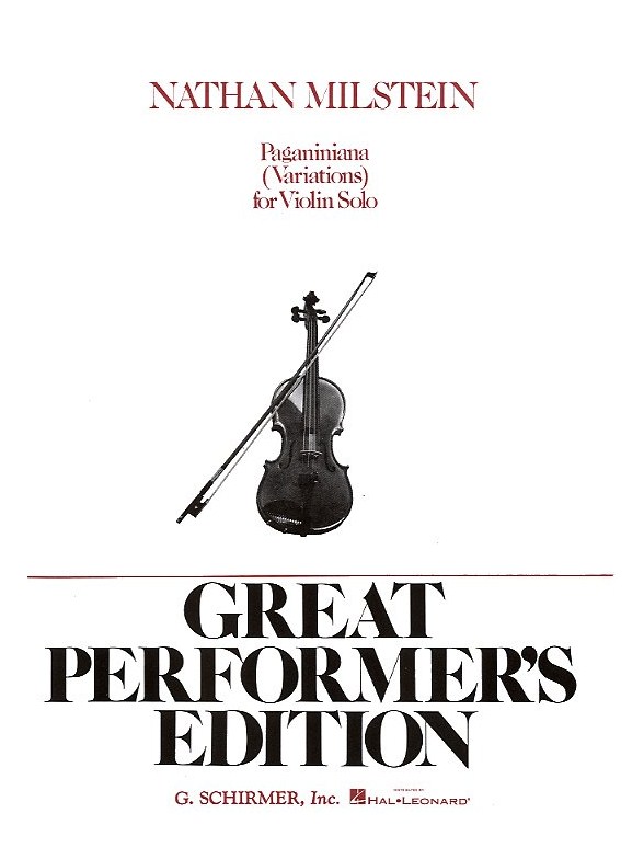 Nathan Milstein: Paganiniana For Violin