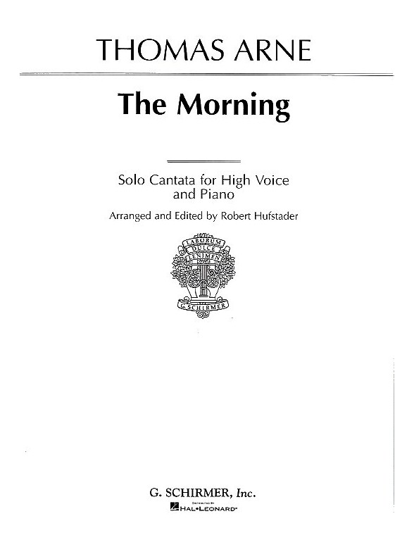 Thomas Arne: The Morning