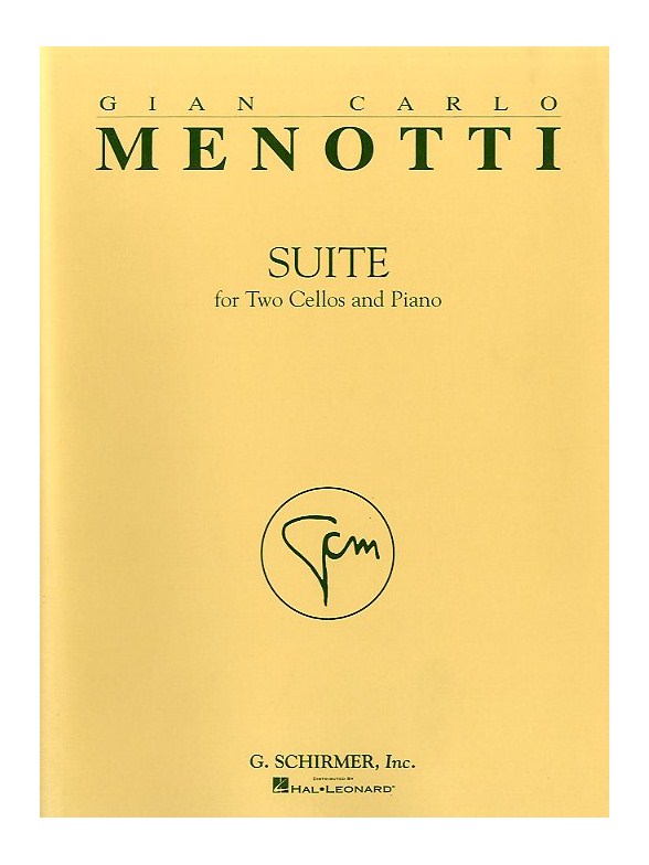 Gian Carlo Menotti: Suite For Two Cellos And Piano