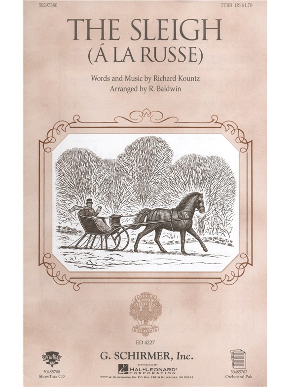 Richard Kountz: The Sleigh (TTBB)