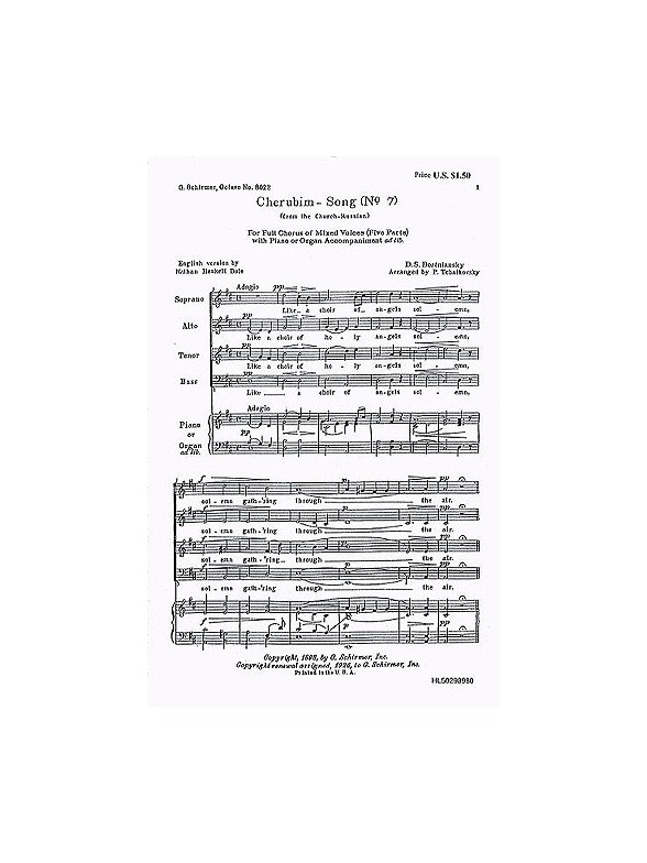 Dmitri Bortniansky: Cherubim Song No.7