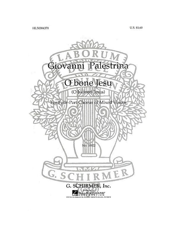 Giovanni Palestrina: O Bone Jesu