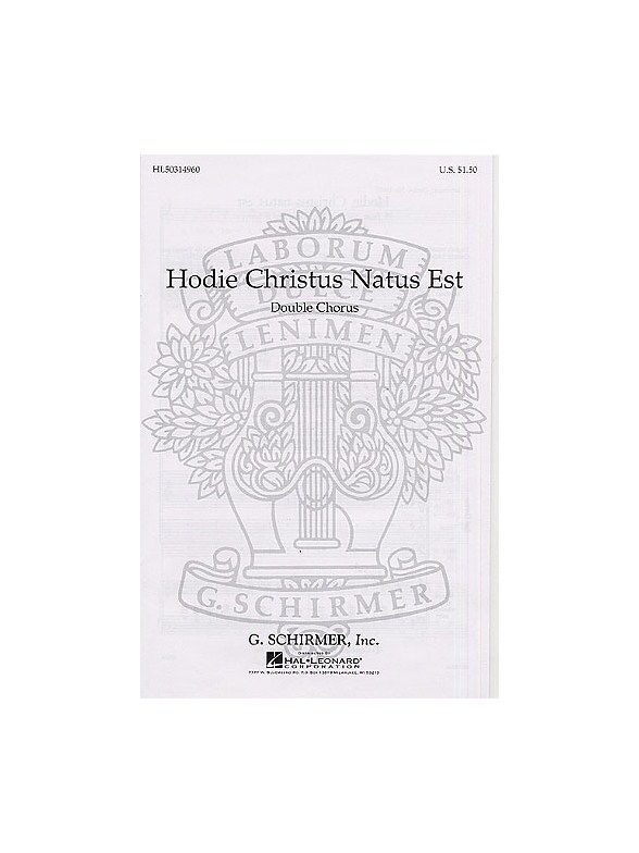 Giovanni Palestrina: Hodie Christus Natus (Motet)