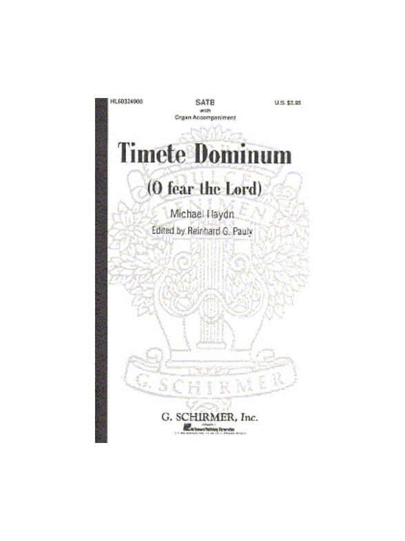 Michael Haydn: Timete Dominum