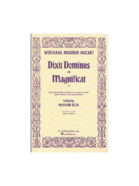W.A. Mozart: Dixit Dominus And Magnificat K.193