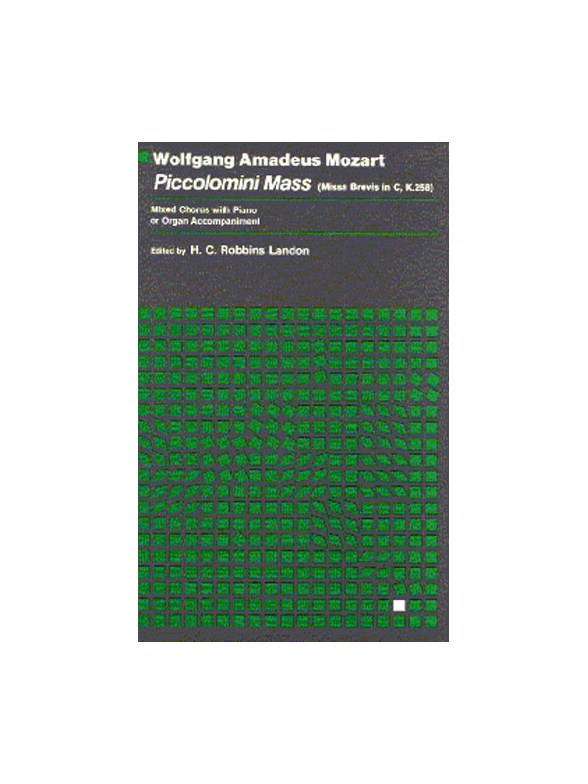 W. A. Mozart: Missa Brevis In C 'Piccolomini' K.258 (Vocal Score)