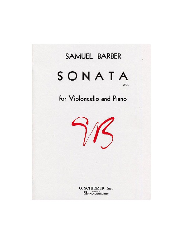 Samuel Barber: Sonata Op.6 For Violoncello And Piano