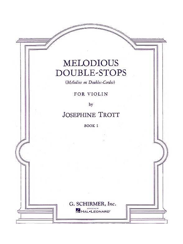 Josephine Trott: Melodious Double-Stops Book 1 (Violin)