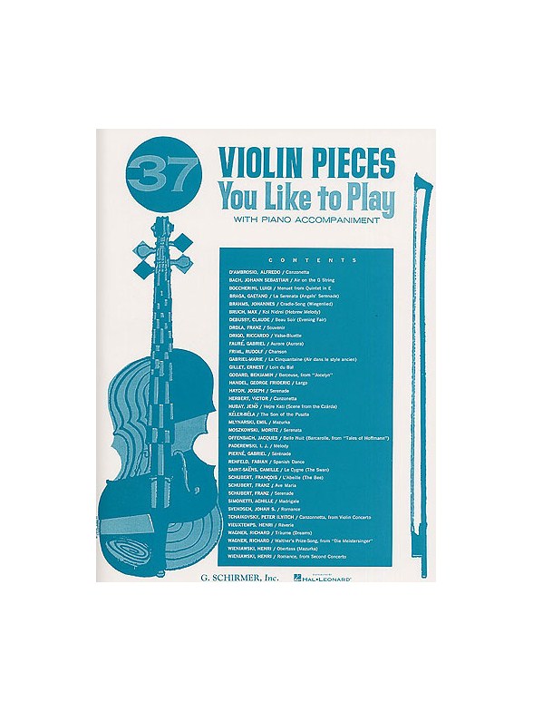 37 Violin Pieces You Like To Play