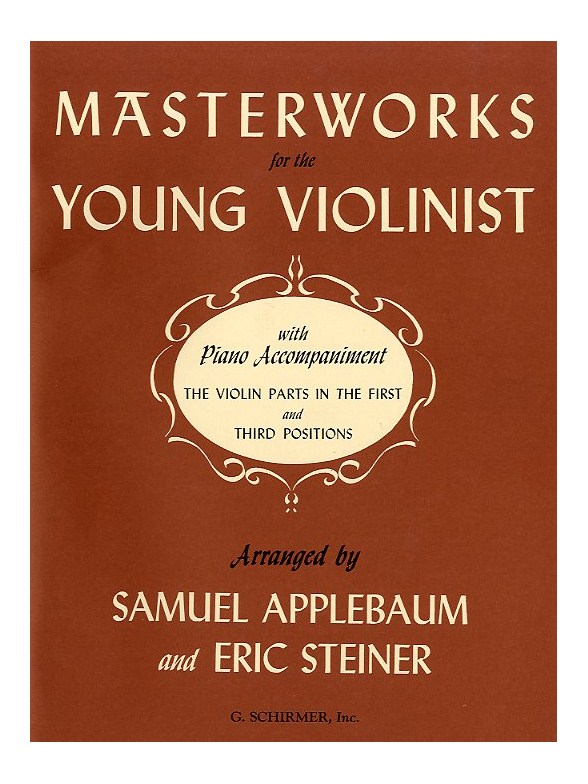 Masterworks For Young Violinists