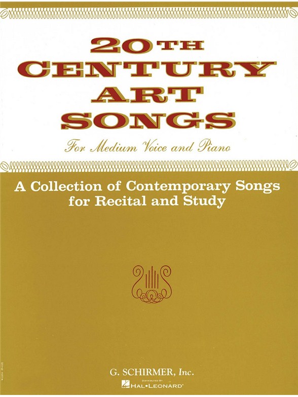20th Century Art Songs (Ed2716)