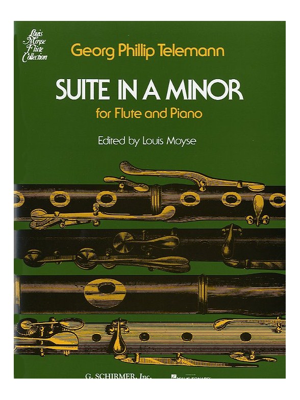 Georg Philipp Telemann: Suite In A Minor For Flute And Piano