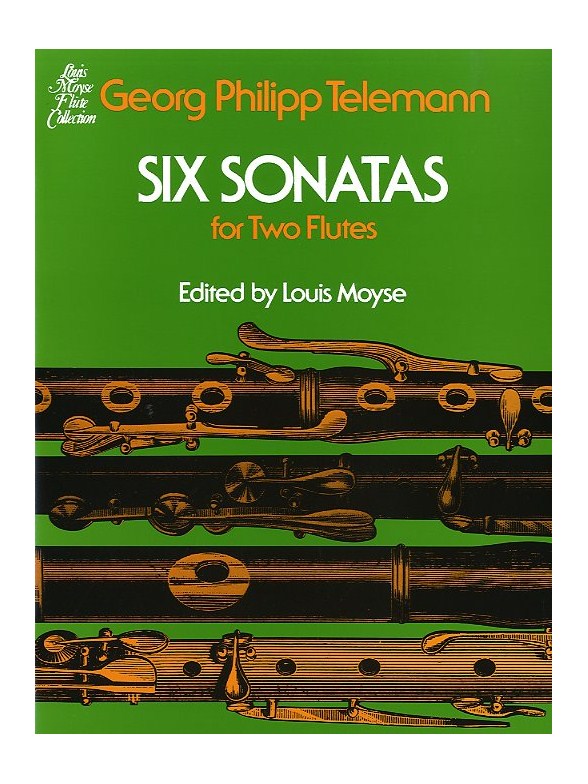 Georg Philipp Telemann: Six Sonatas For Two Flutes