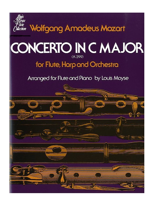 W. A. Mozart: Concerto For Flute, Harp And Orchestra (Flute/Piano)