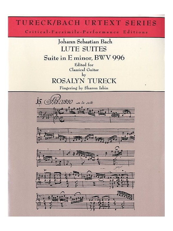 J.S. Bach: Suite In E Minor BWV 996 (Guitar)