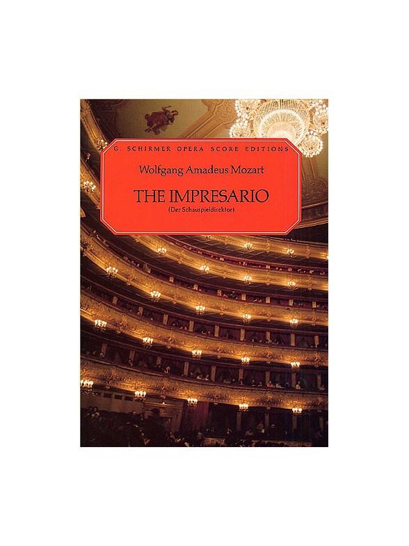 W.A. Mozart: Der Schauspieldirektor (Vocal Score)