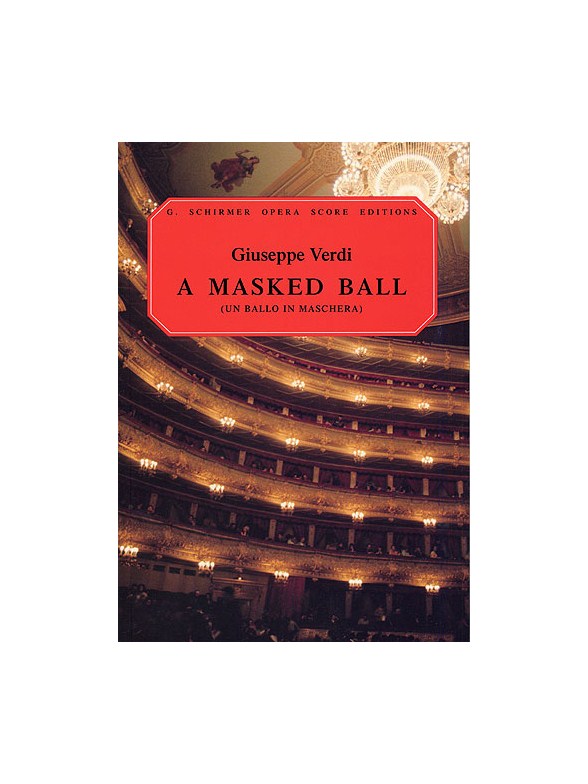 Giuseppe Verdi: Un Ballo In Maschera (Vocal Score)