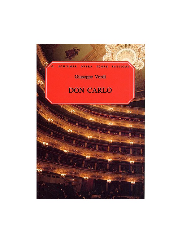 Giuseppe Verdi: Don Carlos (Vocal Score)