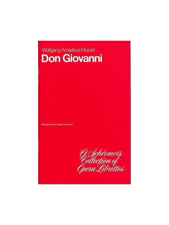 W.A. Mozart: Don Giovanni (Libretto)
