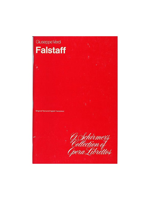 Giuseppe Verdi: Falstaff (Libretto)