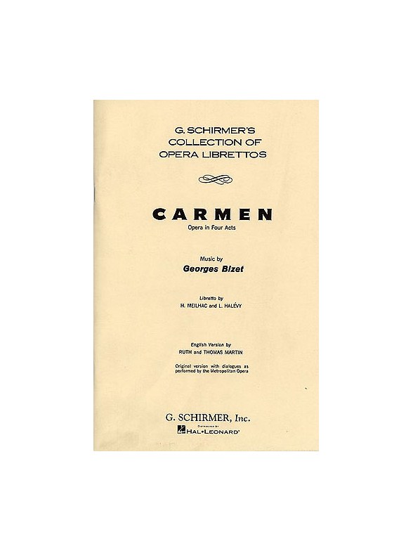 Georges Bizet: Carmen (Libretto)