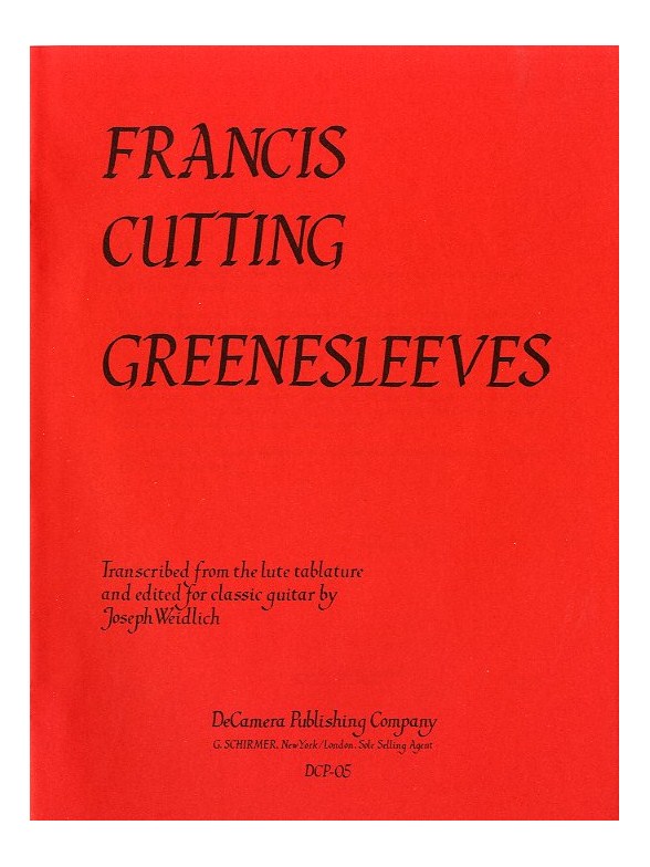 Francis Cutting: Greenesleeves Variations (Guitar)