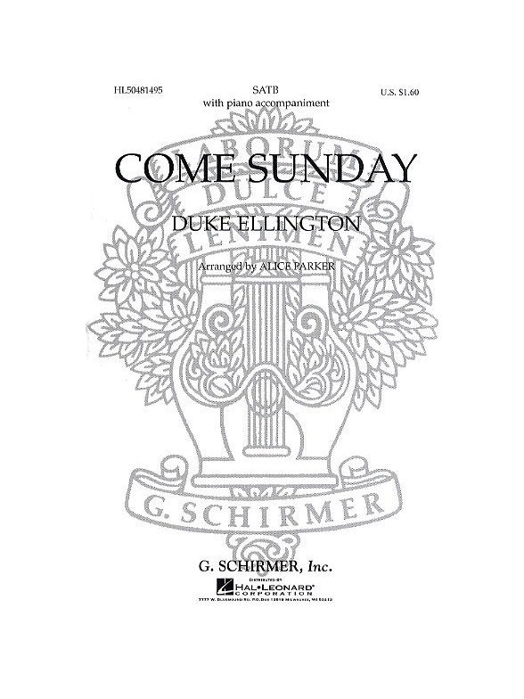 Duke Ellington: Come Sunday (SATB)
