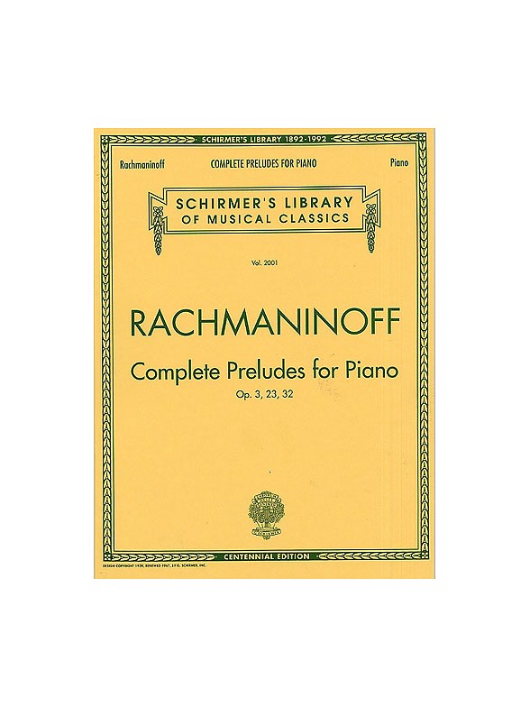 Sergei Rachmaninov: Complete Preludes For Piano