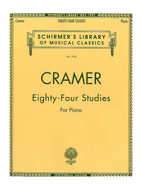 Johann Cramer: 84 Studies For Piano