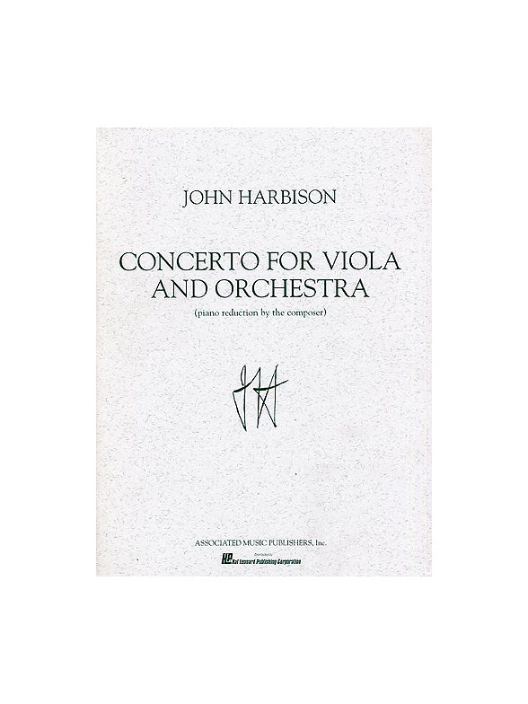 John Harbison: Concerto for Viola