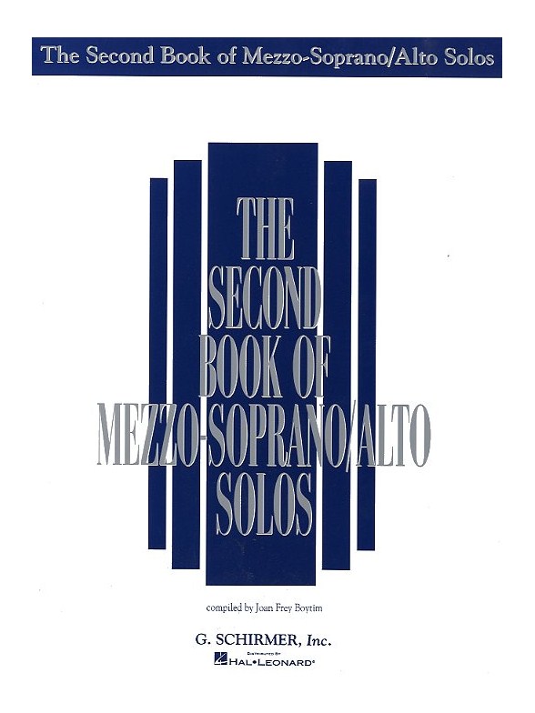 The Second Book Of Mezzo-Soprano/Alto Solos
