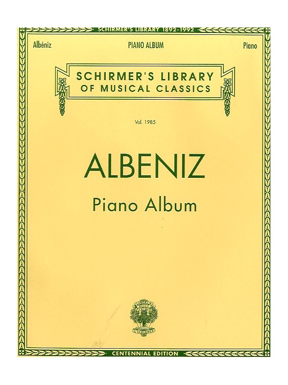 Issac Albeniz: Piano Album