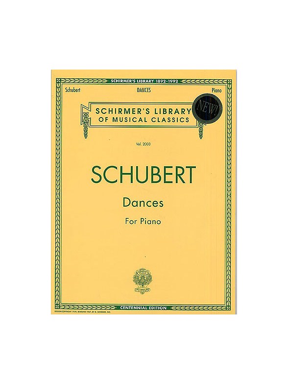 Franz Schubert: Dances For Piano