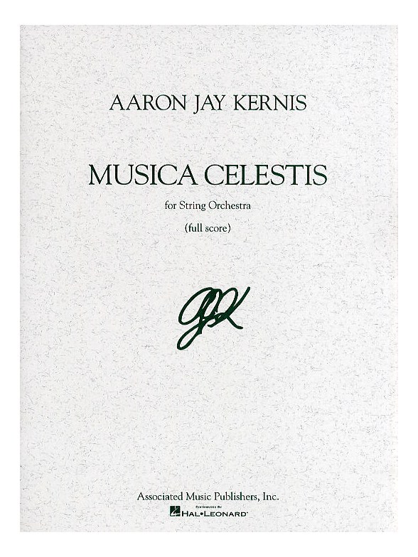 Aaron Jay Kernis: Musica Celestis (Full Score)