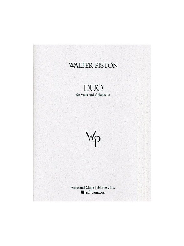 Walter Piston: Duo For Viola And Cello