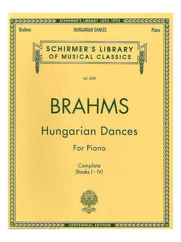 Johannes Brahms: Hungarian Dances