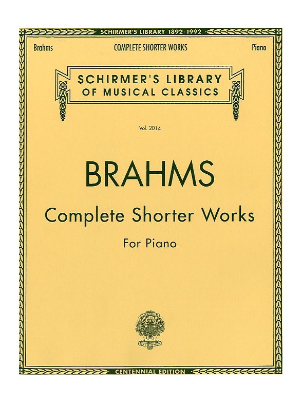 Johannes Brahms: Complete Shorter Works For Piano
