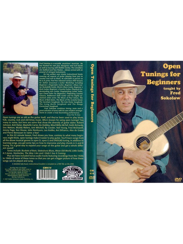 Fred Sokolow: Open Tunings For Beginners (DVD)