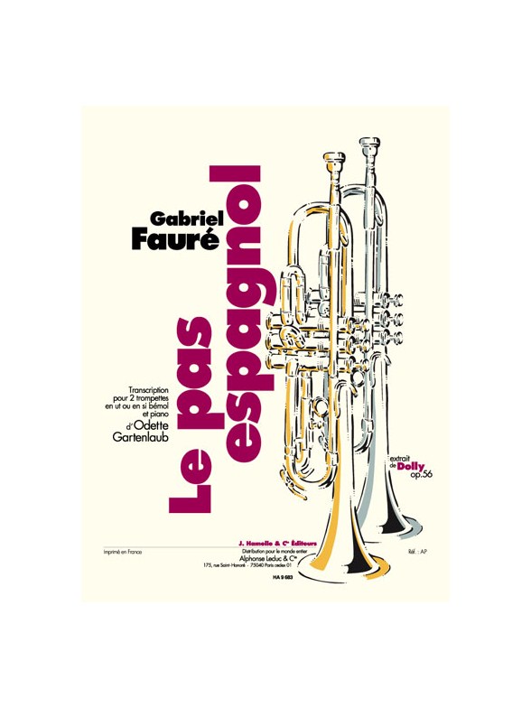 Le Pas Espagnol 2tpt/Pno Arr Gartenlaub