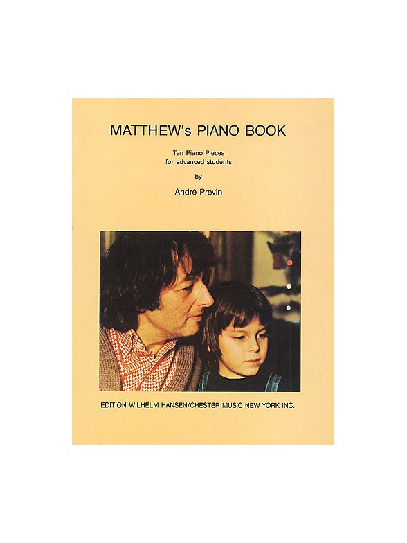 Andre Previn: Matthew's Piano Book