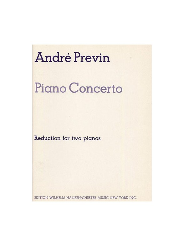 Andre Previn: Piano Concerto (Reduction For Two Pianos)