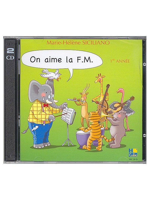 Siciliano, Marie-Hélène : On Aime La F.M. 1E Année (Cd)