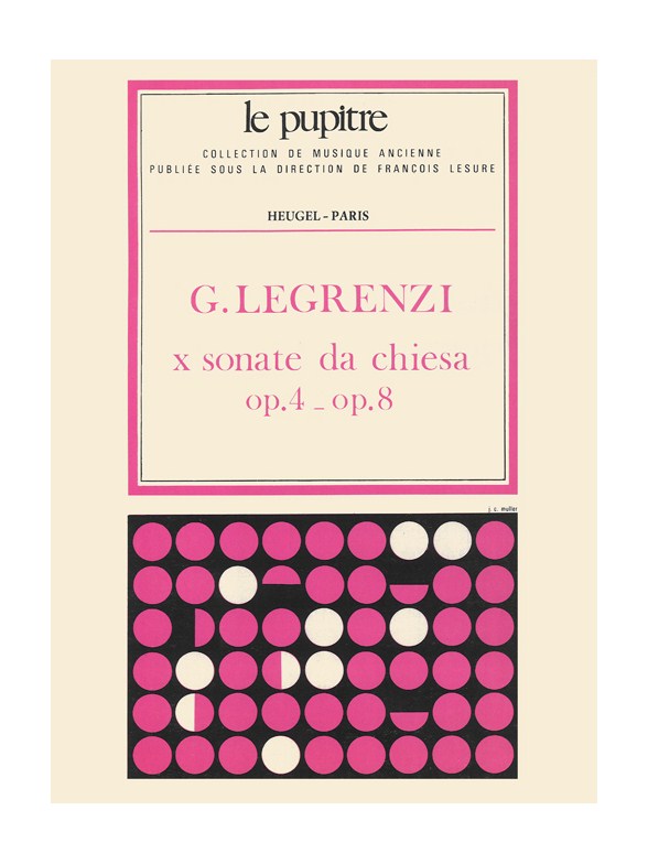 Giovanni Legrenzi: Sonate da Chiesa (LP4) (Quartet-Piano)