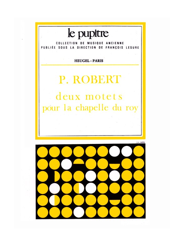 Charnasse: 2 motets pour la chapelle du roy voix/cordes/continuo/partition (lp14)